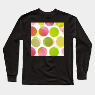 Bright Summer Coloured Dots Long Sleeve T-Shirt